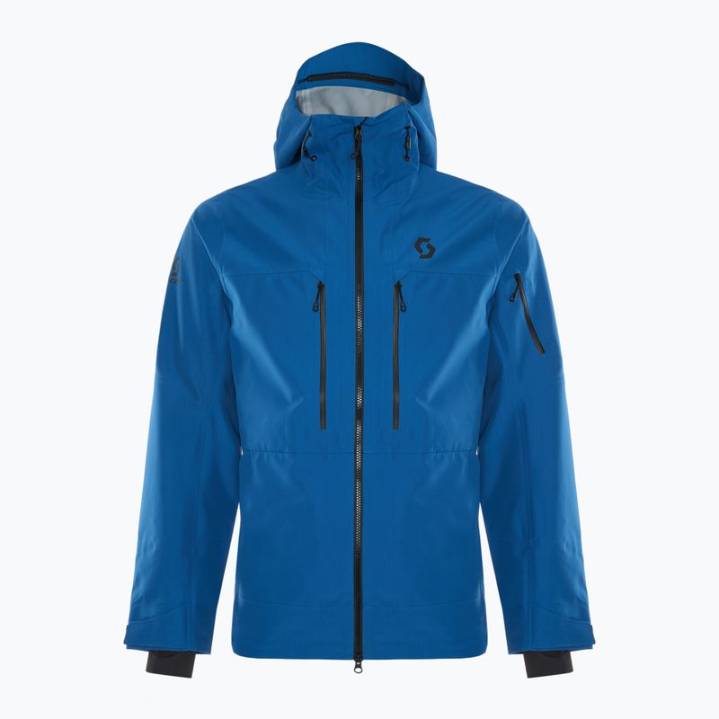 Giacca da sci SCOTT Vertic Ripstop 3L da uomo, colore blu scuro