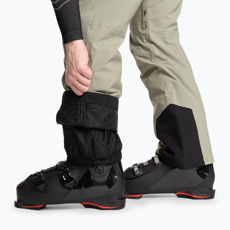 Pantaloni da sci SCOTT Ultimate Dryo da uomo grigio polvere 6
