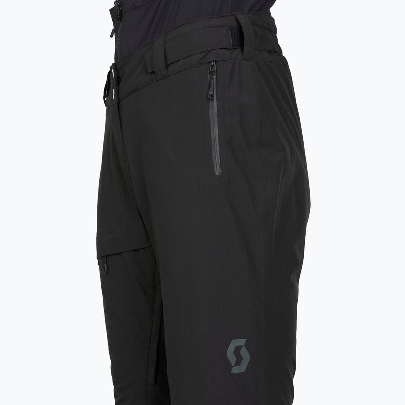 Pantaloni da sci da donna SCOTT Ultimate Dryo Ripstop nero 3