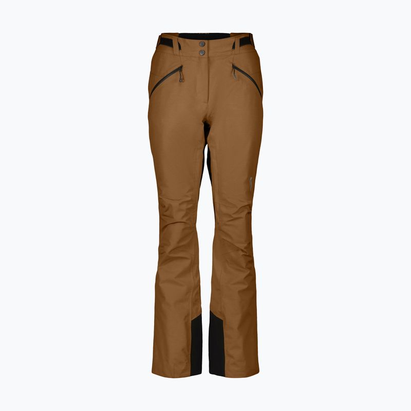Pantaloni da sci donna SCOTT Ultimate Dryo Tech pane marrone