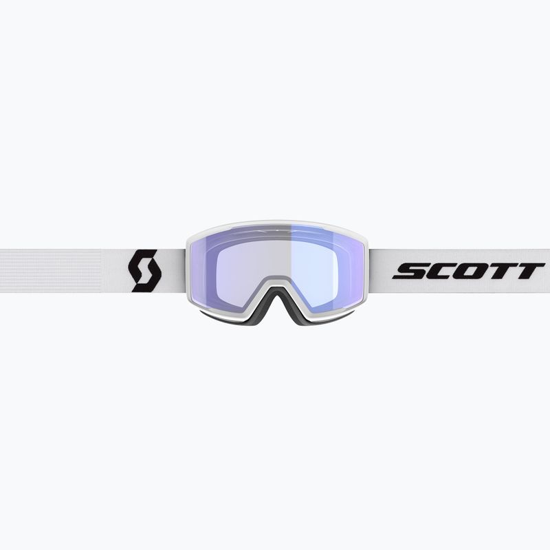 Occhiali da sci SCOTT Factor Pro mineral white/black/ illuminator blue chrome 2