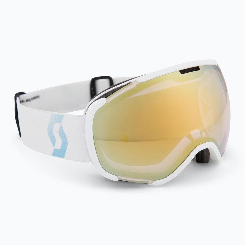 Occhiali da sci SCOTT Faze II LS bianco/rosa tenue/ bronzo chiaro sensibile cromato