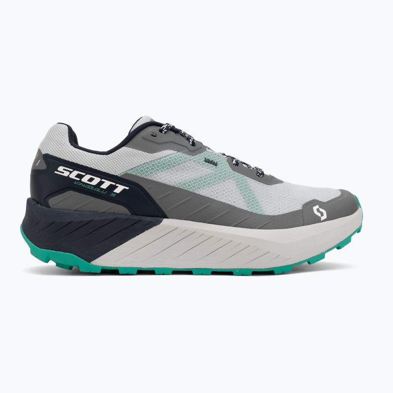 Scarpe da corsa da uomo SCOTT Kinabalu 3 amazon green/fog grey 2