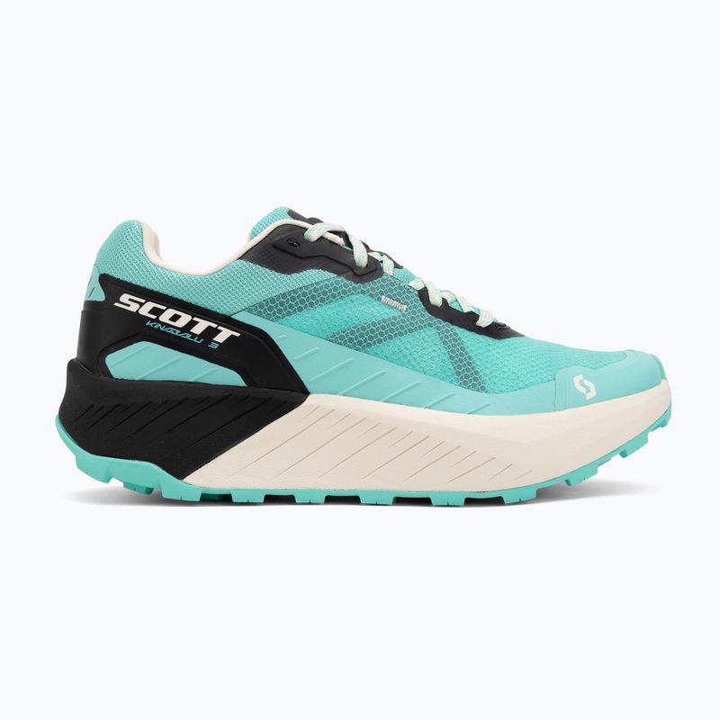 Scarpe da corsa da donna SCOTT Kinabalu 3 florida green/cotton white 2