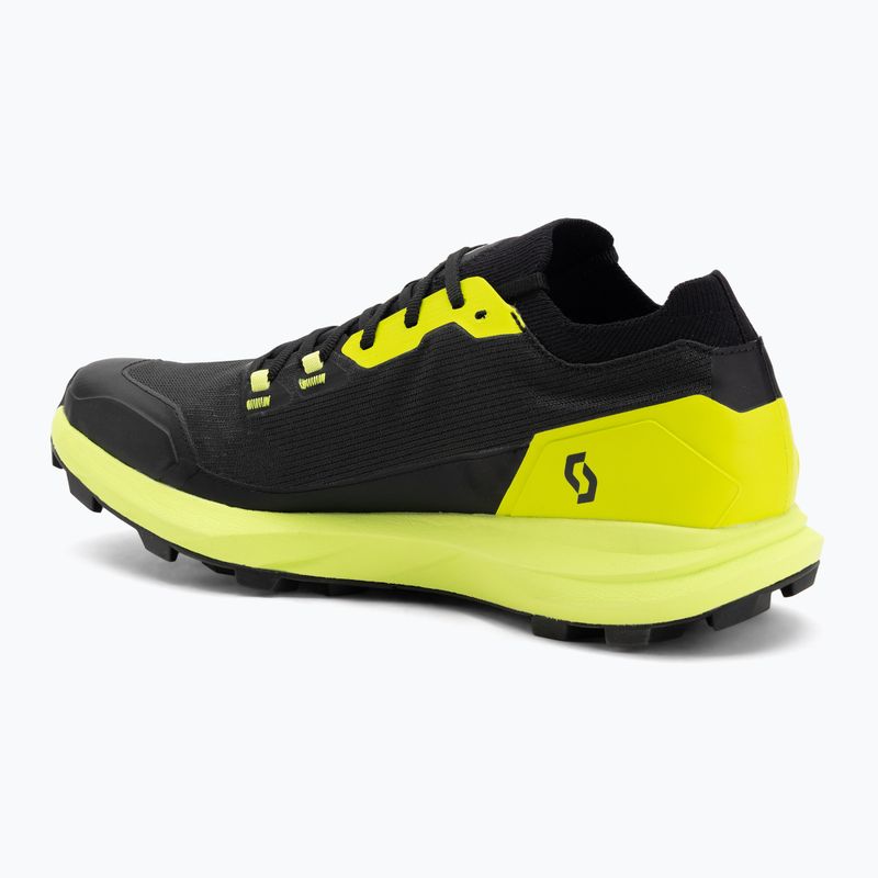 Scarpe da corsa da uomo SCOTT Supertrac RC 3 nero/giallo sicurezza 3