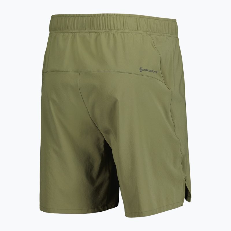 Pantaloncini da corsa uomo SCOTT Endurance LT hay green 2