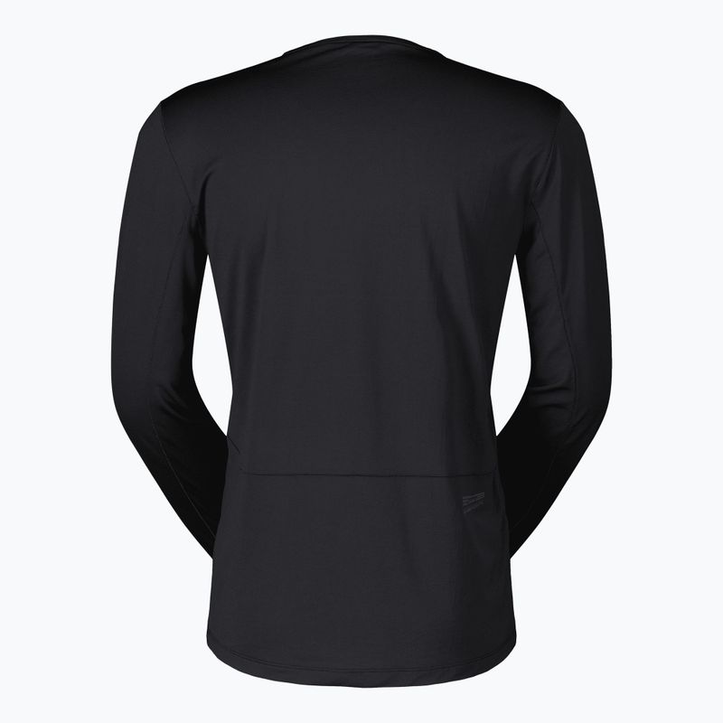 Maglia a maniche lunghe da corsa uomo SCOTT Endurance Tech nera 2