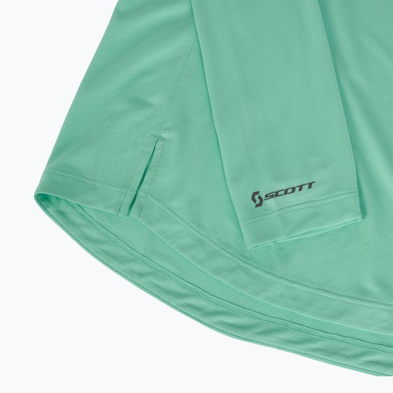 Maglia a maniche lunghe da corsa donna SCOTT Endurance Tech miami green 3