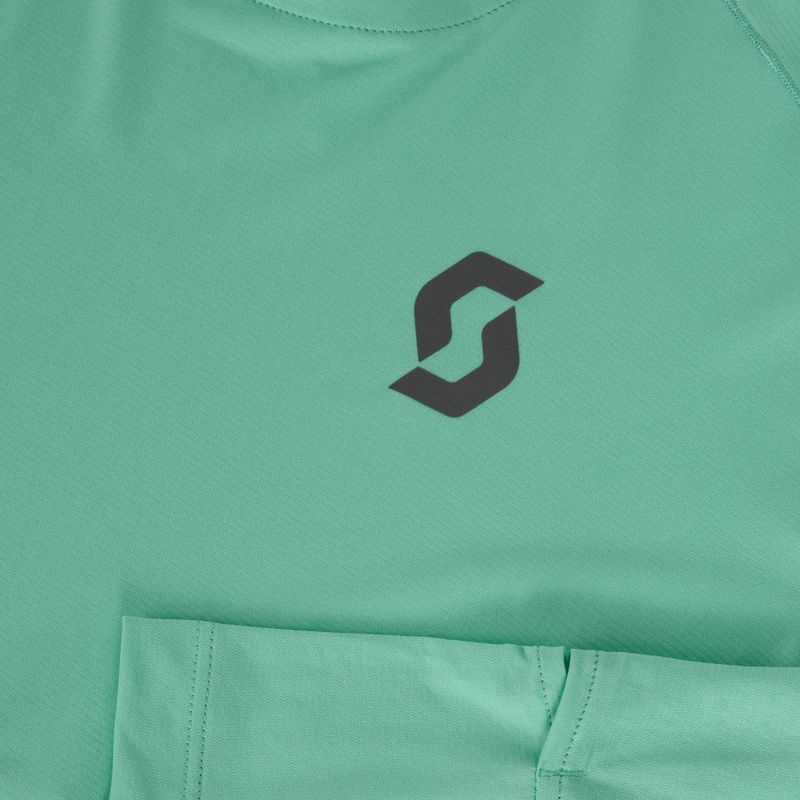 Maglia a maniche lunghe da corsa donna SCOTT Endurance Tech miami green 4