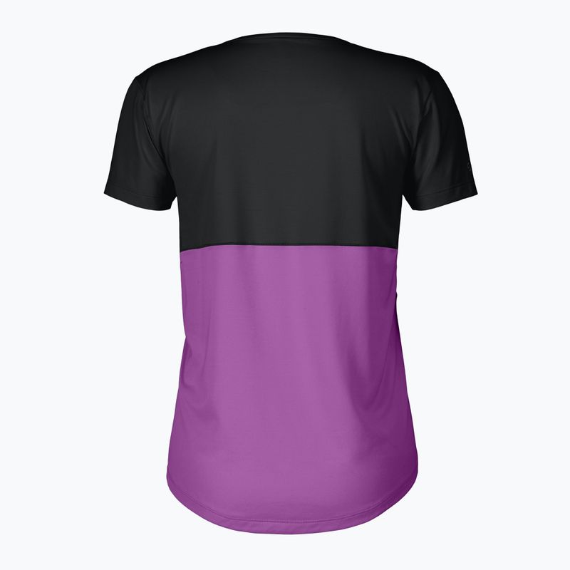 Maglietta da corsa donna SCOTT Endurance Tech black/liquid purple 2
