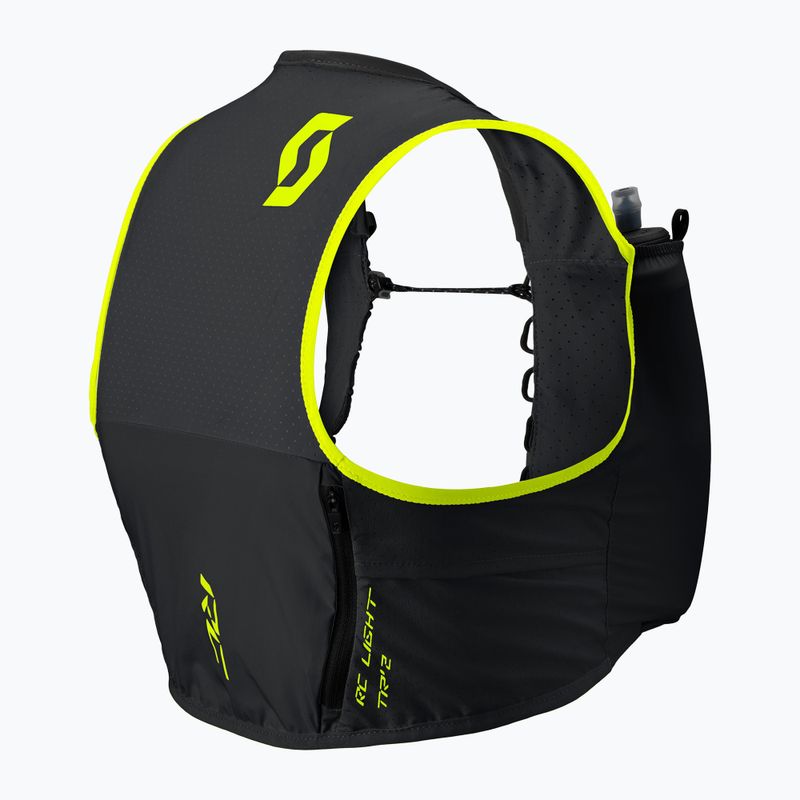 Gilet da corsa SCOTT RC Light Tr'2 Hydration Pack nero/giallo sicurezza 2