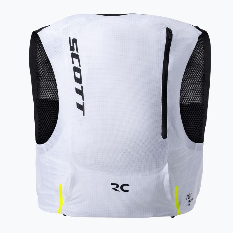Gilet da corsa SCOTT RC Pro Tr'10 Hydration bianco/nero 2