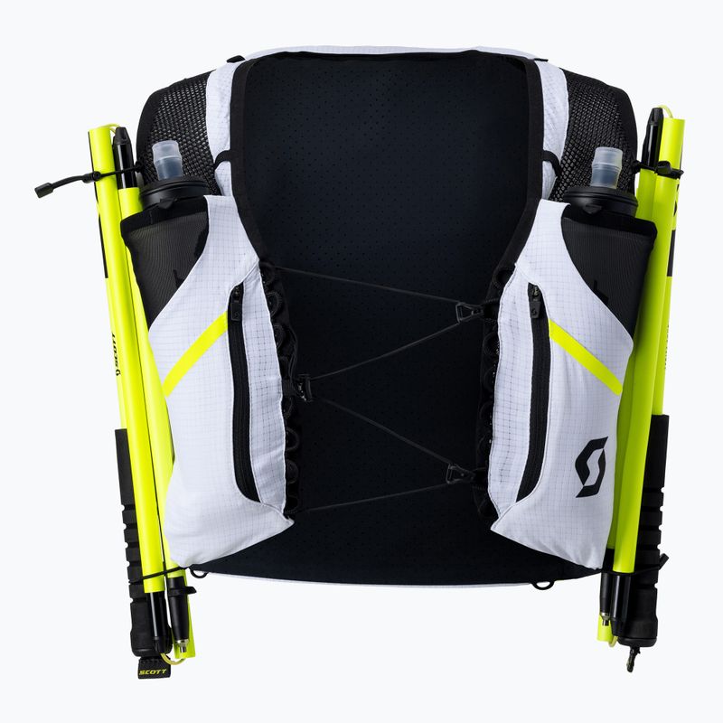 Gilet da corsa SCOTT RC Pro Tr'10 Hydration bianco/nero 6