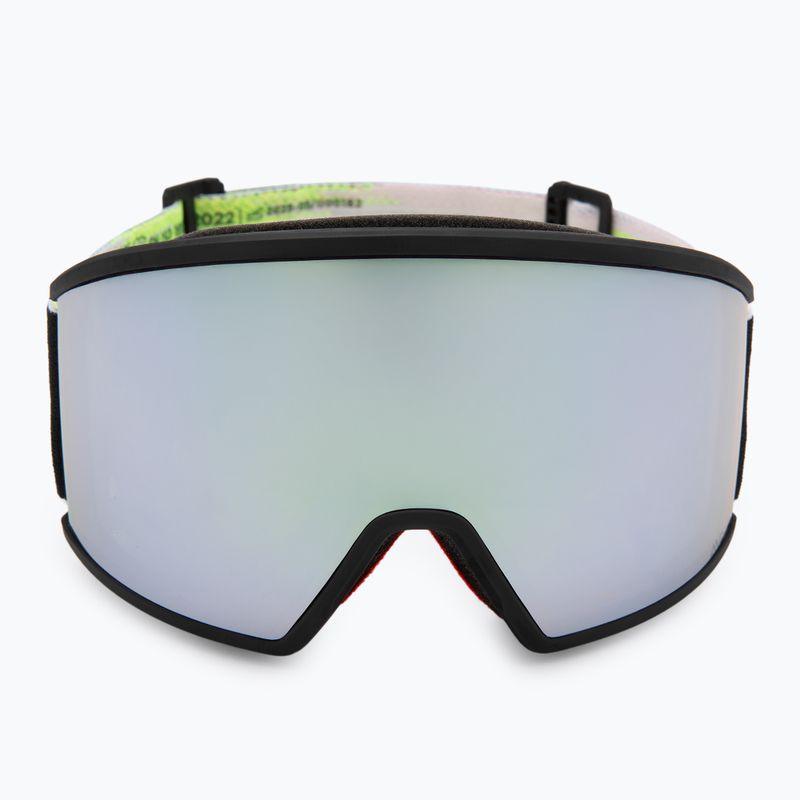 Maschera da sci SCOTT Ambit black/neon yellow/amp white chrome 2