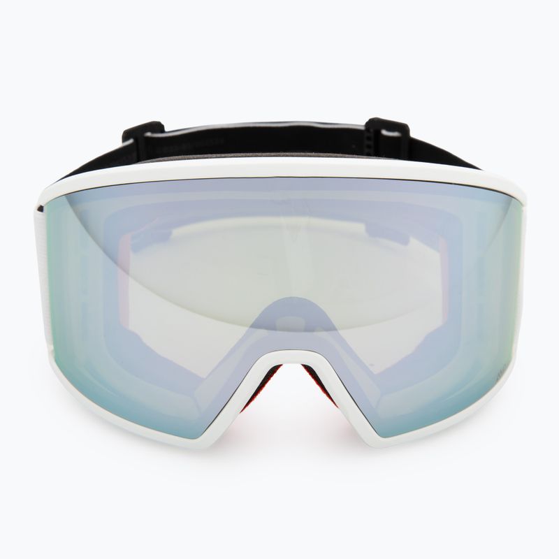 Maschera da sci SCOTT Ambit mineral white/black/amp ice chrome 2