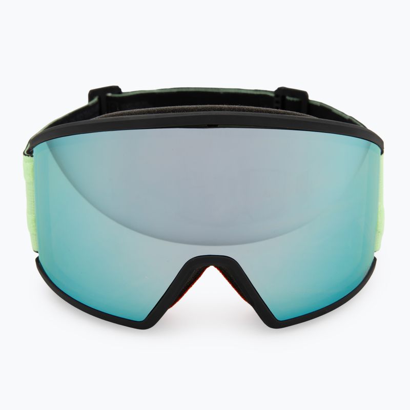 Maschera da sci SCOTT Ambit glow green/amp ice chrome 2