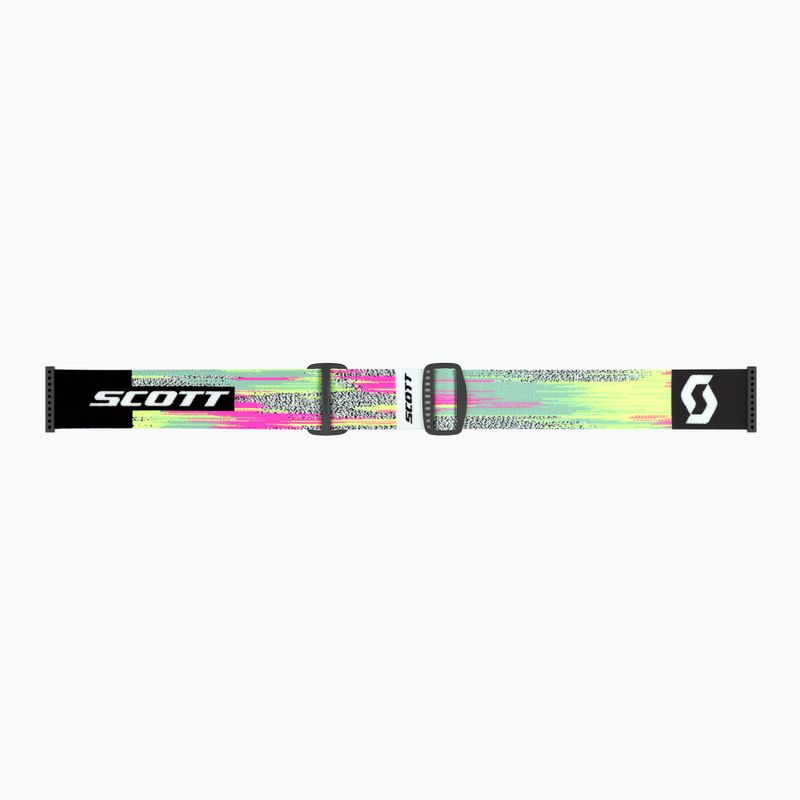 Maschera da sci SCOTT Faze II black/neon yellow/amp silver chrome 3