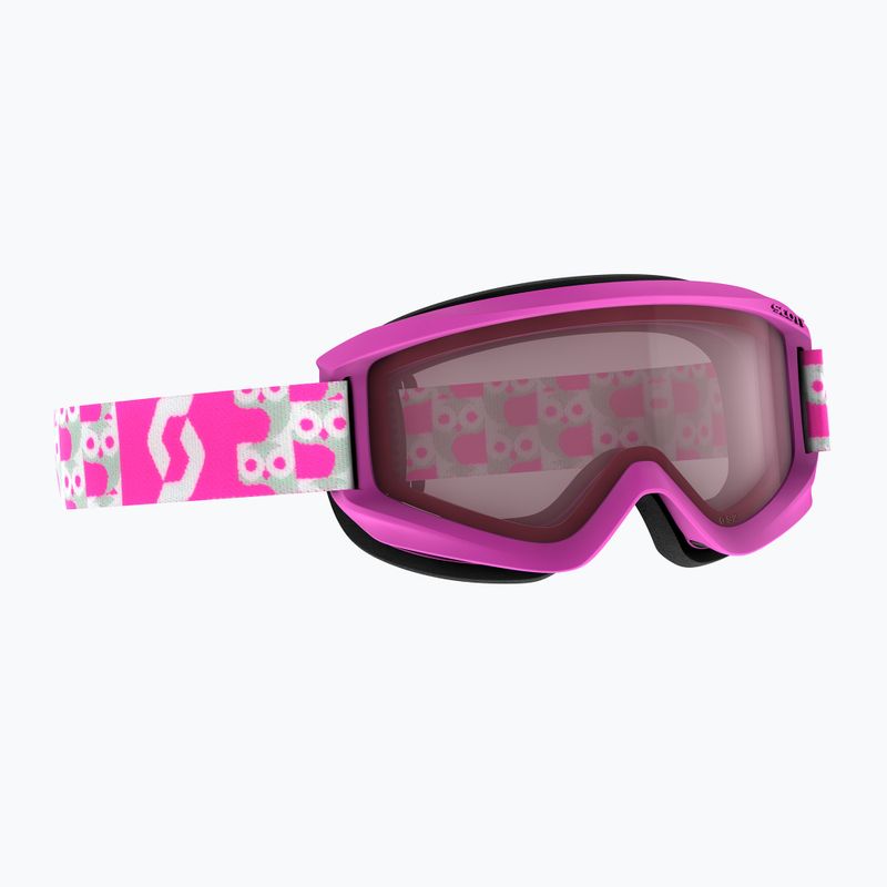 Maschera da sci per bambini SCOTT Agent neon pink/enhancer 5