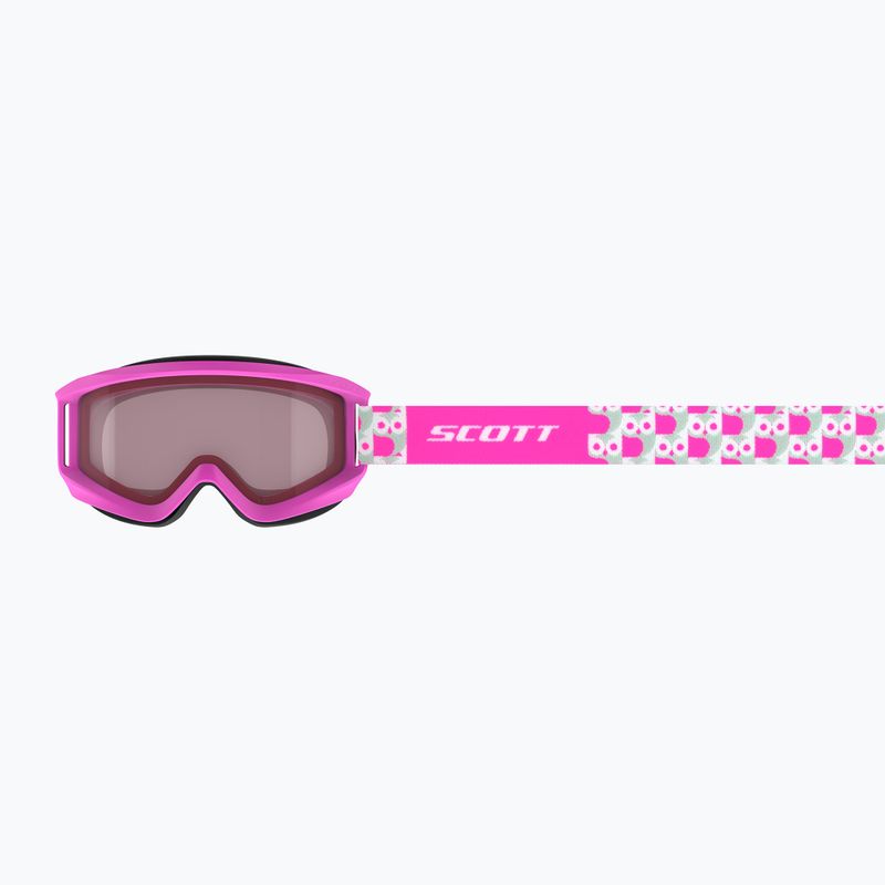 Maschera da sci per bambini SCOTT Agent neon pink/enhancer 6