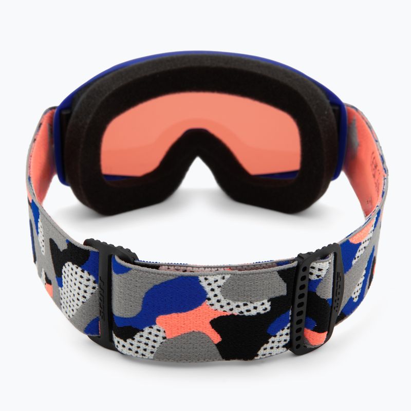 Maschera da sci per bambini SCOTT Witty SGL blue/grey/enhancer 3