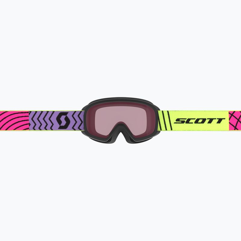 Maschera da sci junior SCOTT Witty SGL purple/neon pink/enhancer 2
