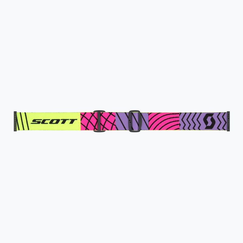 Maschera da sci junior SCOTT Witty SGL purple/neon pink/enhancer 3