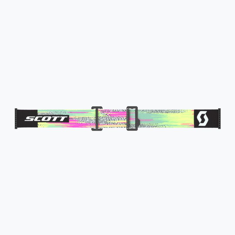 Maschera da sci SCOTT Shield black/neon yellow/amp lavender chrome 3