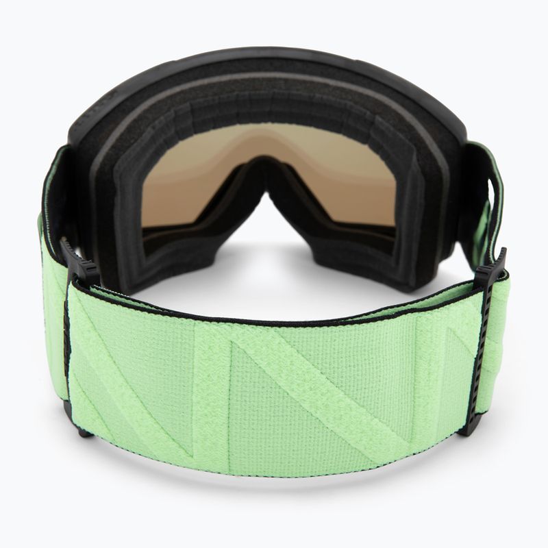 Maschera da sci SCOTT Shield glow green/amp ice chrome 3