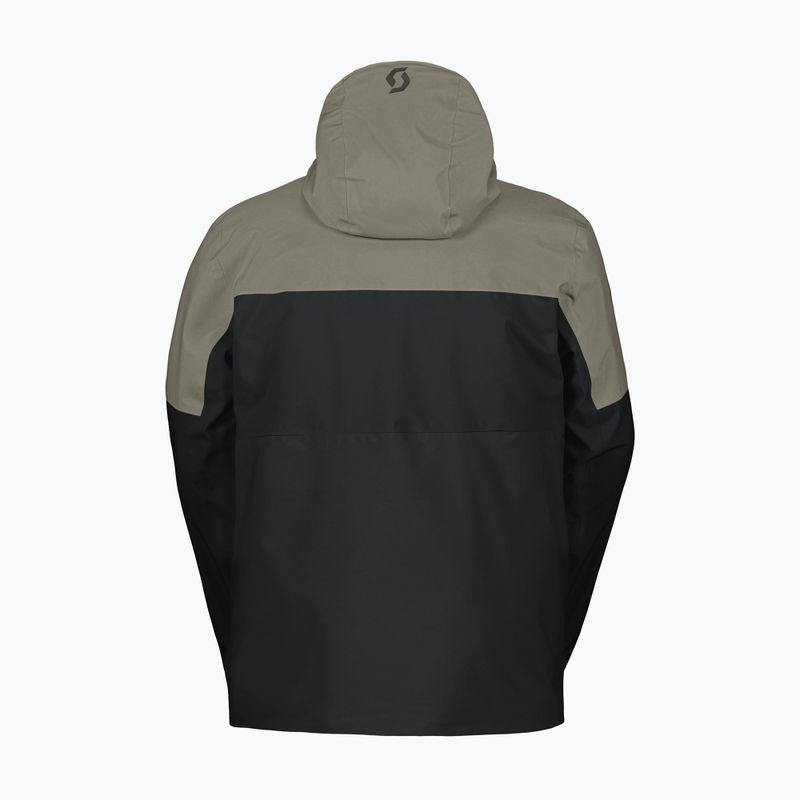 Giacca da sci uomo SCOTT Ultimate Dryo 10 black/dust grey 2