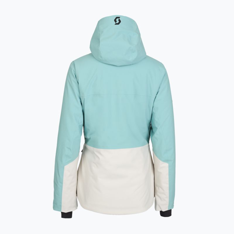 Giacca da sci da donna SCOTT Ultimate Dryo 10 frosty blue/dust white 4