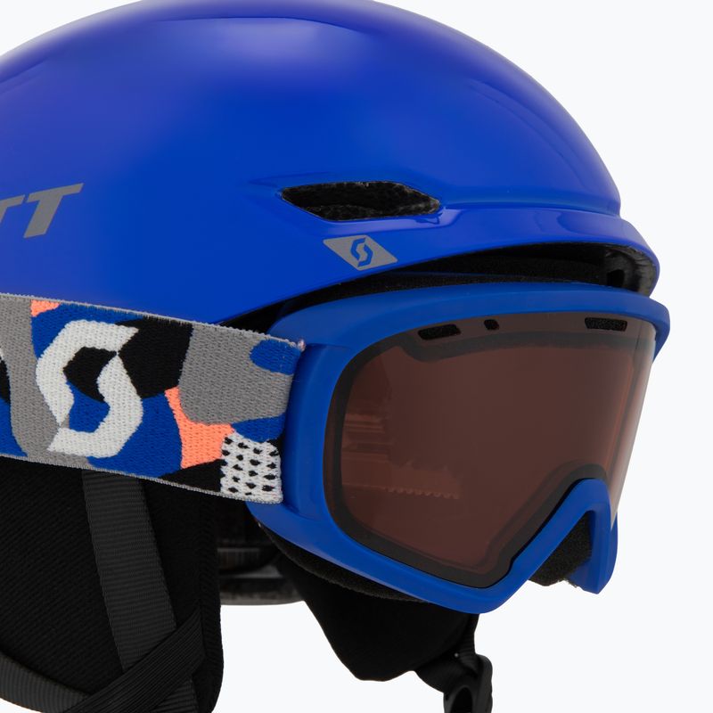 Casco da sci per bambini SCOTT Keeper 2 + maschera da sci Witty blue/grey 7