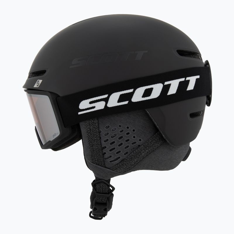 Casco da sci SCOTT Track + Maschera da sci Factor Pro Combo mineral black & silver chrome 3