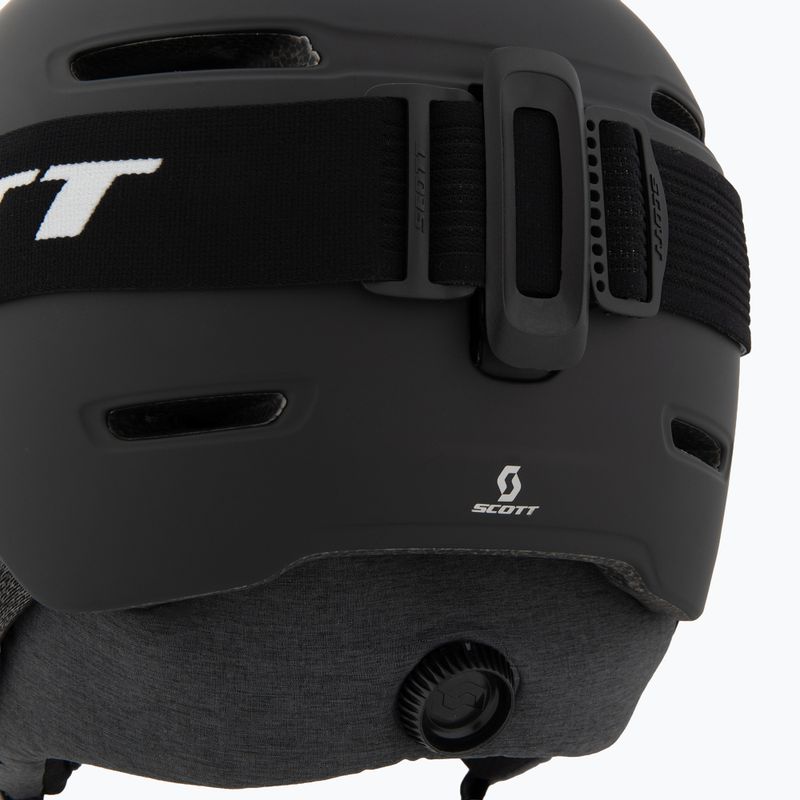 Casco da sci SCOTT Track + Maschera da sci Factor Pro Combo mineral black & silver chrome 8