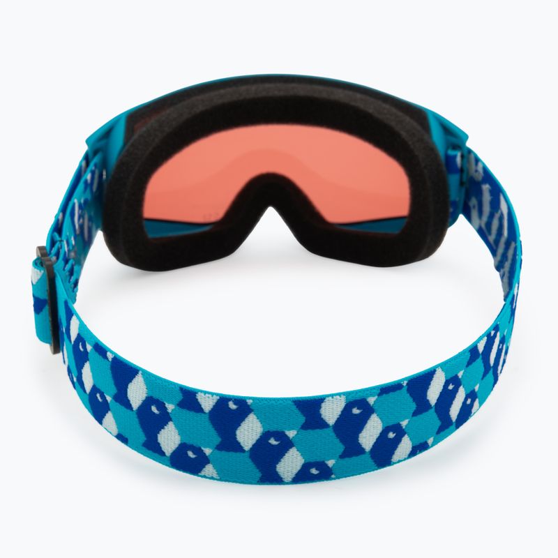 Maschera da sci per bambini SCOTT Agent ocean blue/enhancer 3