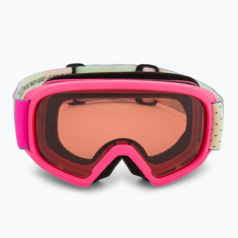 Maschera da sci per bambini SCOTT Witty SGL neon pink/enhancer 2