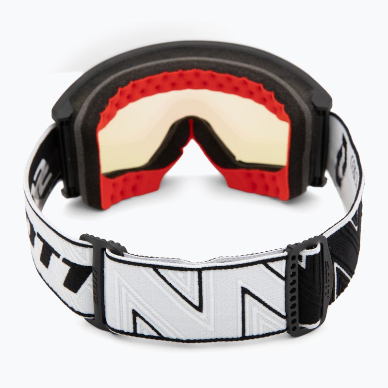 Maschere da sci SCOTT Ambit Compact black/white/amp aurora green chrome 3