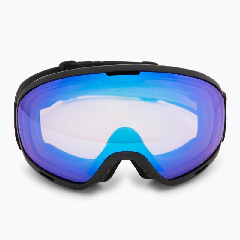 Maschera da sci SCOTT Unlimited II OTG mineral black/amp illuminator blue chrome 2