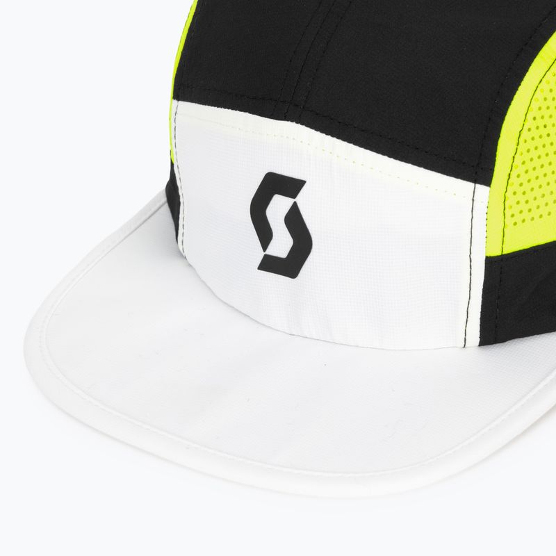 Cappellino con visiera SCOTT Endurance Tech black/white 3