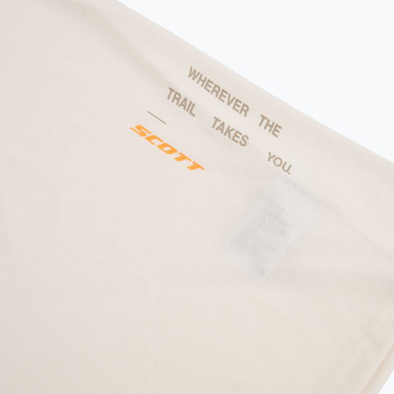 Maglia da corsa da uomo SCOTT Endurance DRI Tee cotton white/toast beige 3