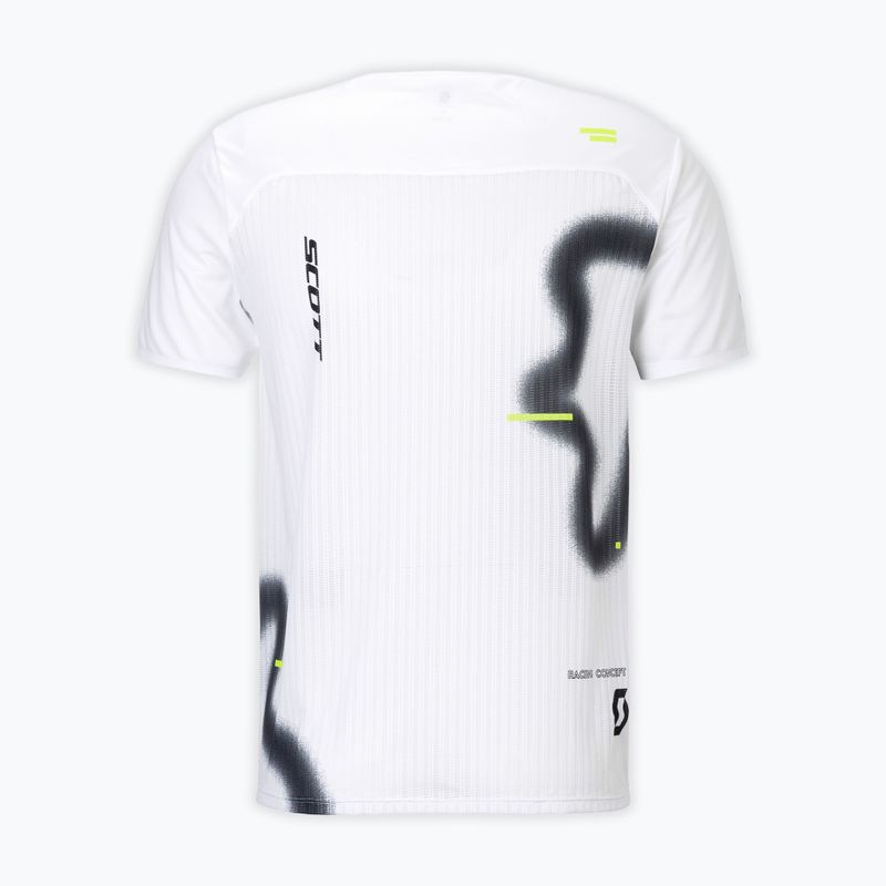 Maglia da corsa da uomo SCOTT RC Run white/black 2