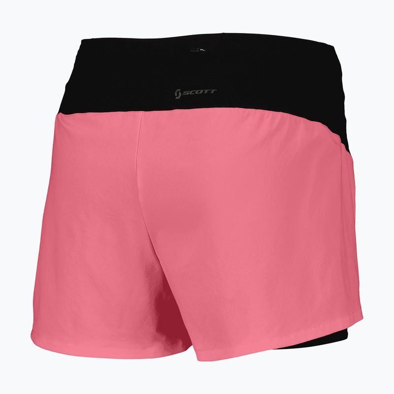 Pantaloncini da corsa da donna SCOTT Endurance Hybrid digital pink/black 2