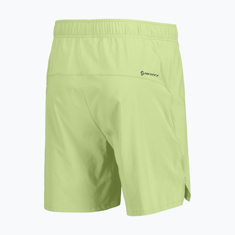 Pantaloncini da corsa da uomo SCOTT Endurance LT acid yellow 2