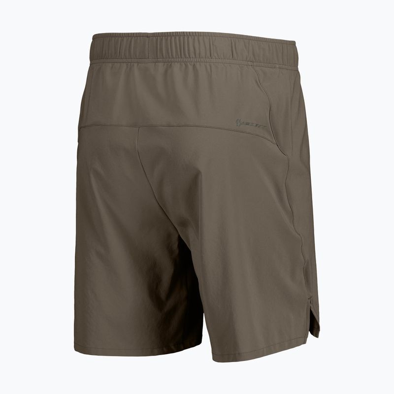 Pantaloncini da corsa da uomo SCOTT Endurance LT wood grey 2