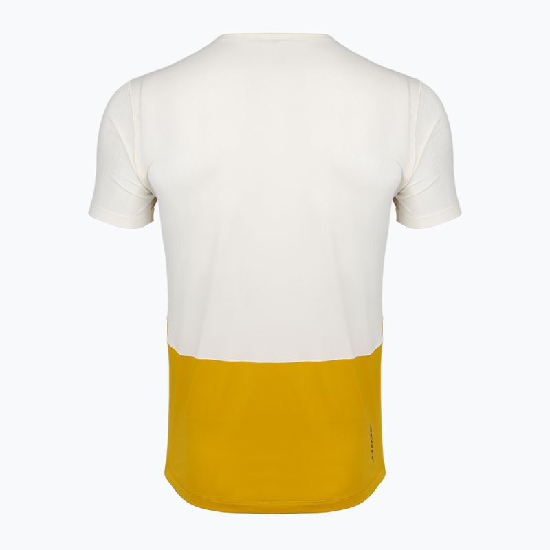 Maglia da corsa da uomo SCOTT Endurance Tech white/sundial yellow 2