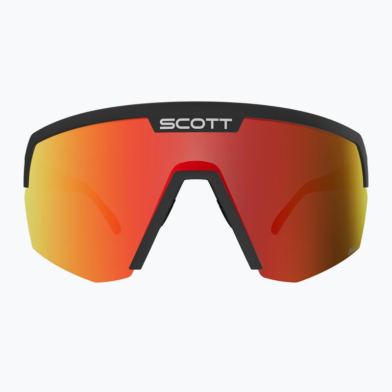 Occhiali da sole SCOTT Sport Shield black/amp red chrome 2