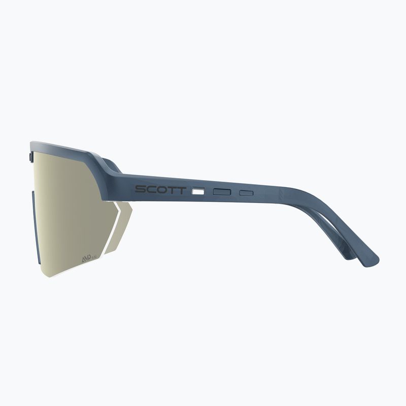 Occhiali da sole SCOTT Sport Shield metallic blue/amp white chrome 2