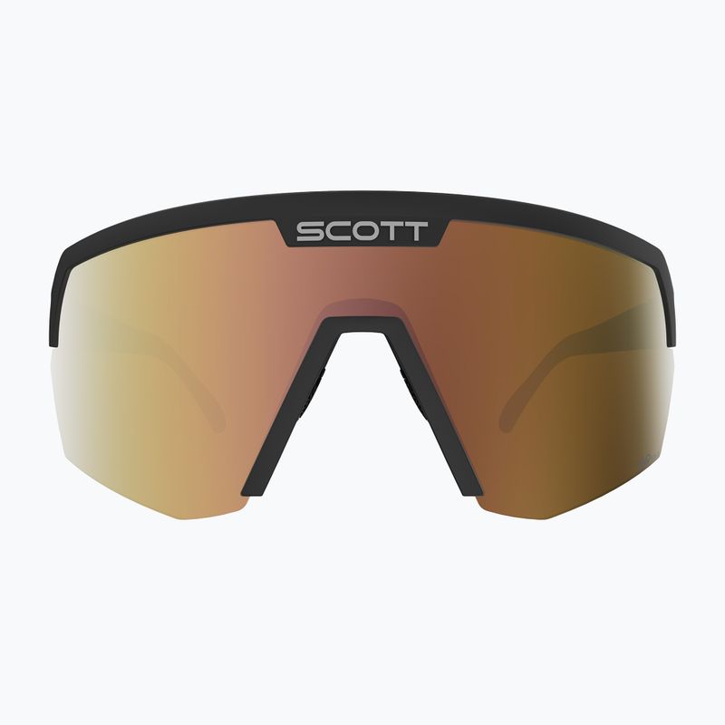 Occhiali da sole SCOTT Sport Shield LS black/amp ls gold chrome 2