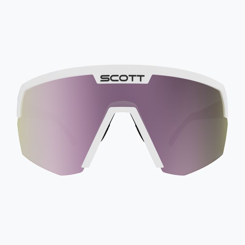 Occhiali da sole SCOTT Sport Shield white matt/amp lavender chrome 2