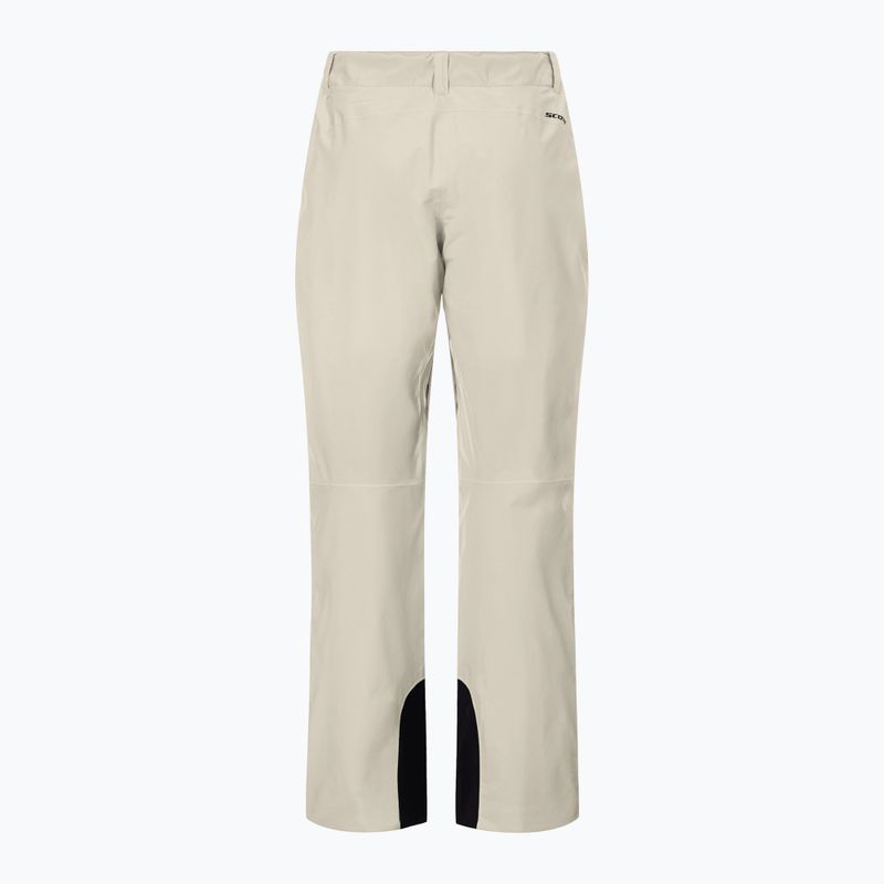 Pantaloni da sci da donna SCOTT Ultimate Dryo 10 latte beige 2