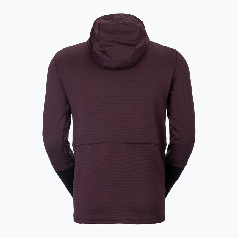 Pile uomo SCOTT Defined Light Hoody cocoa red/black 2